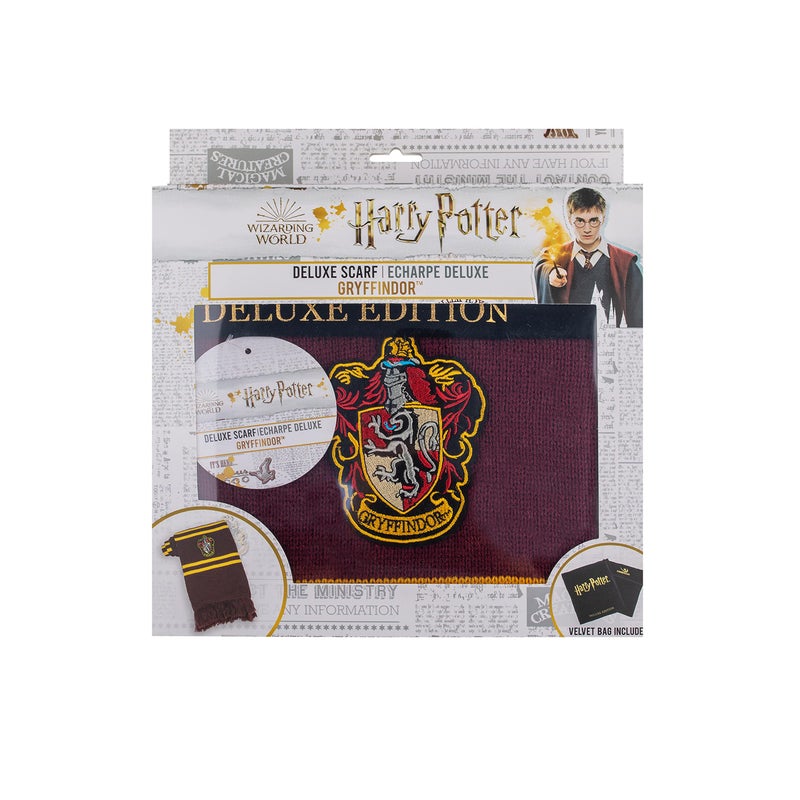 Cinereplicas Harry Potter - Scarf Deluxe Gryffindor - Official License - Image 5